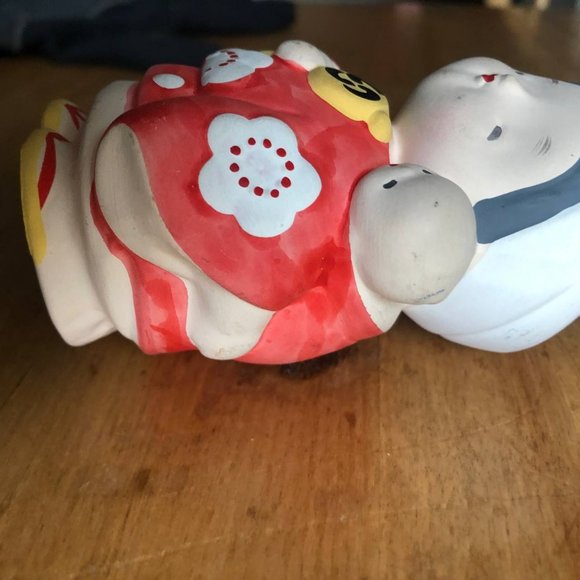 Figurine 4.5” Mother & Baby Japanese Hakata Doll - Picture 6 of 7